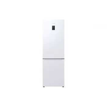Laisvai pastatomas šaldytuvas Samsung RB34C672EWW – 344 L bendras tūris (šaldytuvo skyrius 230 L / šaldiklio skyrius 114 L), No Frost, baltas