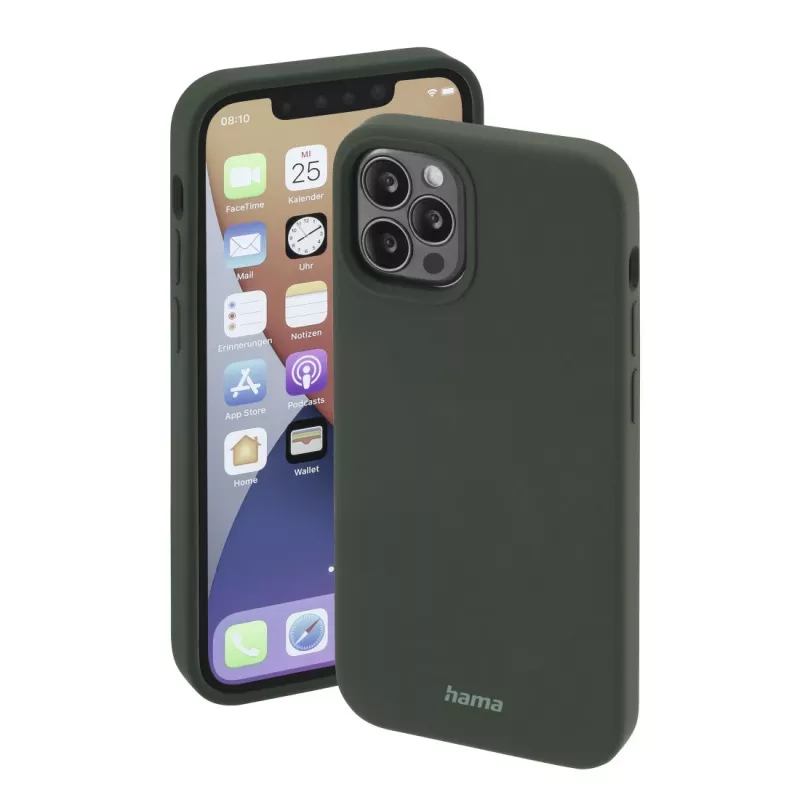 Dėklas Hama 00196975, skirtas Apple iPhone 13 Pro, žalias, vienspalvis