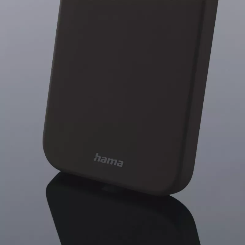 Hama MagCase Finest Feel PRO mobiliojo telefono dėklas 15,5 cm (6,1 colio) Dangtelis Juoda