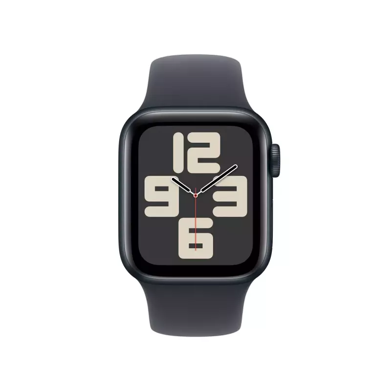 Išmanusis laikrodis Apple Watch SE GPS + Cellular 40mm Midnight aliuminio korpusas su Midnight sportiniu dirželiu - S/M