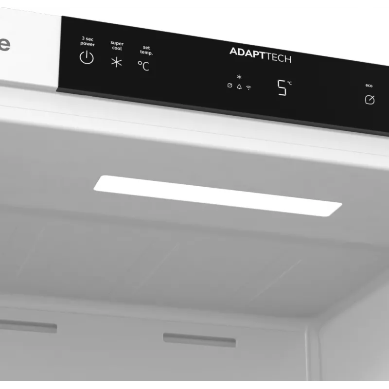 Gorenje Šaldytuvas RI517E41WF BK070, 300 L, SN-N, 35 dB, E, Baltas