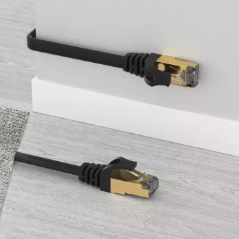 Tinklo kabelis UNITEK C1897BK-5M RJ-45 Cat7 5m Juoda