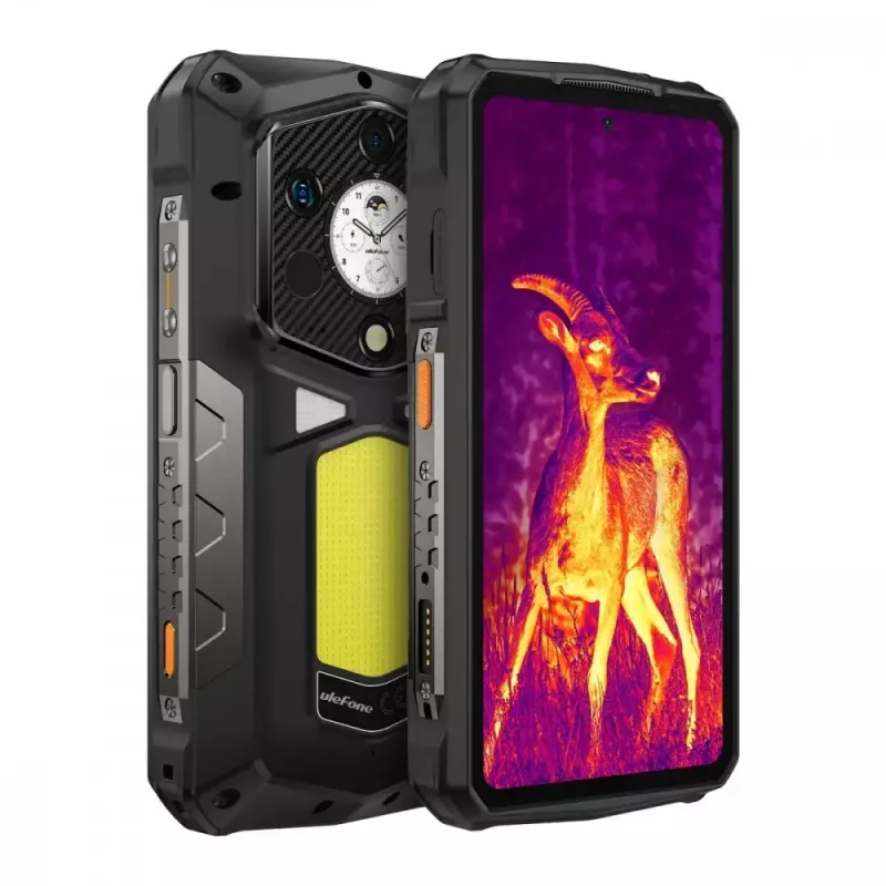 UleFone Smartphone Armor 29 Pro Thermal 5G 16/512GB patikimas išmanusis telefonas su termine kamera, 16GB RAM, 512GB atmintis