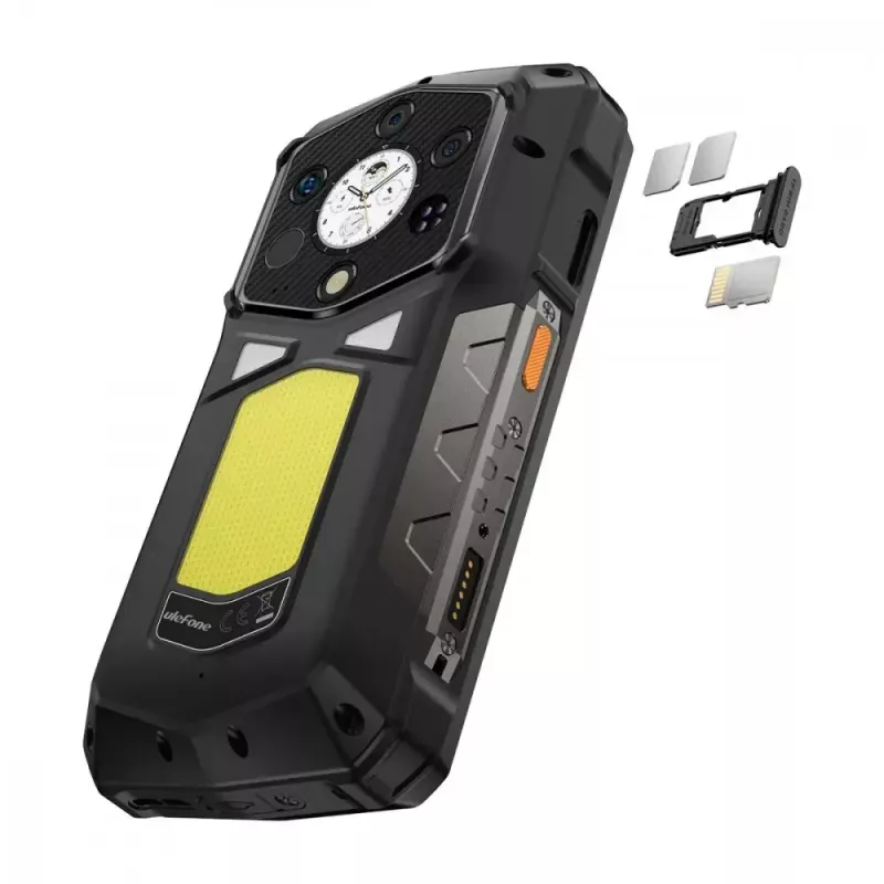 UleFone Smartphone Armor 29 Pro Thermal 5G 16/512GB patikimas išmanusis telefonas su termine kamera, 16GB RAM, 512GB atmintis
