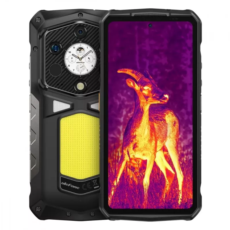 UleFone Smartphone Armor 29 Pro Thermal 5G 16/512GB patikimas išmanusis telefonas su termine kamera, 16GB RAM, 512GB atmintis