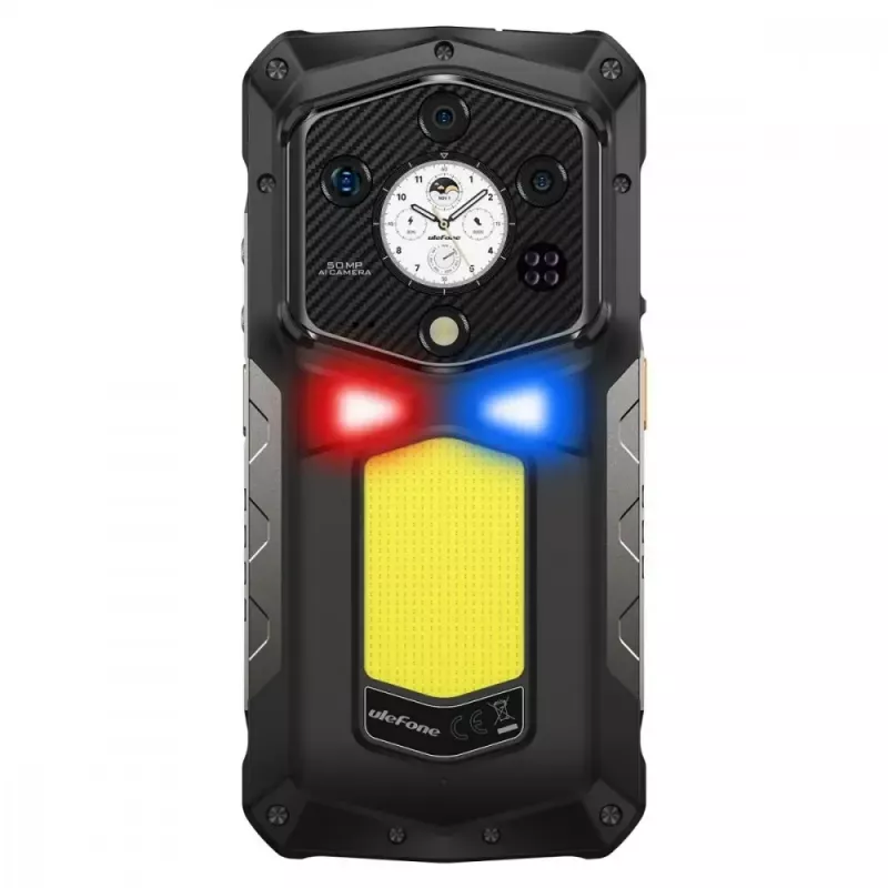 Išmanusis telefonas UleFone Armor 29 Pro 5G 16/512GB juodas, tvirtas 5G, 16 GB RAM, 512 GB atminties