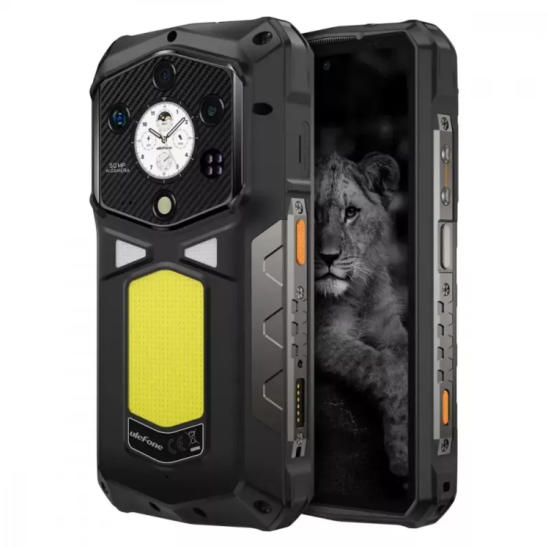 Išmanusis telefonas UleFone Armor 29 Pro 5G 16/512GB juodas, tvirtas 5G, 16 GB RAM, 512 GB atminties
