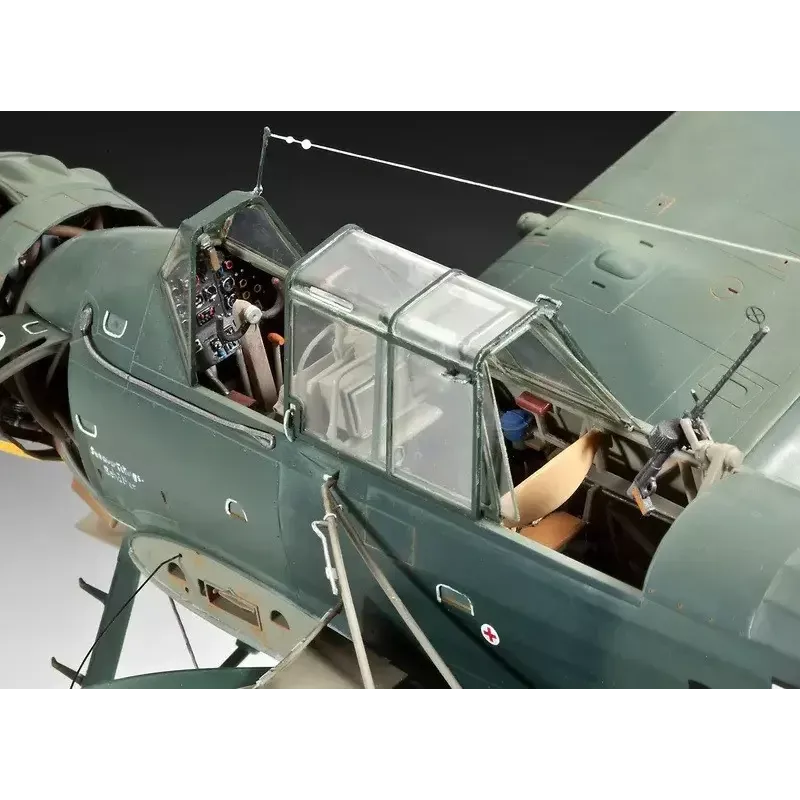 Plastikinis modelis REVELL ARADO AR 196A-3 hidroplanas 1:32 mastelio rinkinys