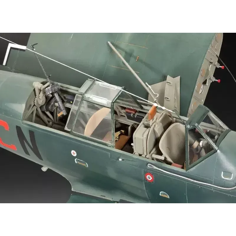 Plastikinis modelis REVELL ARADO AR 196A-3 hidroplanas 1:32 mastelio rinkinys