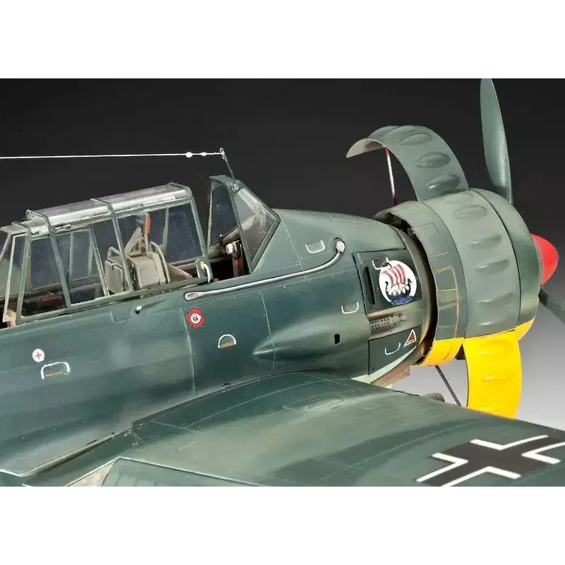 Plastikinis modelis REVELL ARADO AR 196A-3 hidroplanas 1:32 mastelio rinkinys