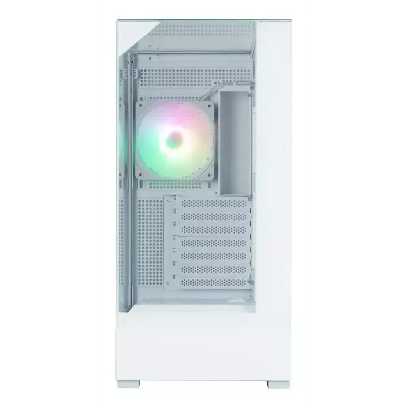 PC korpusas Zalman P40 Prism Plus baltas Midi Tower