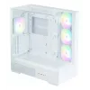PC korpusas Zalman P40 Prism Plus baltas Midi Tower