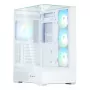PC korpusas Zalman P40 Prism Plus baltas Midi Tower