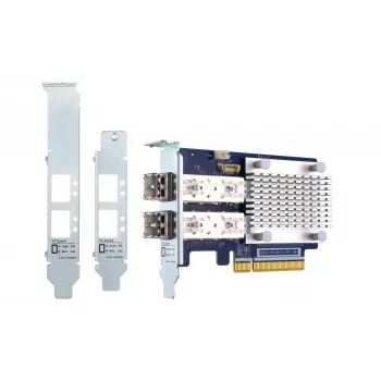 Tinklo kortelė QNAP QXP-32G2FC su maksimaliu duomenų perdavimo greičiu 32000 Mbit/s