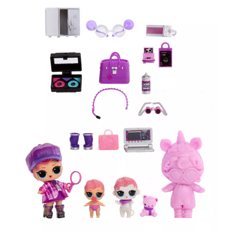 Mini Doll L.O.L. Surprise! Eye Spy Ultimate Unboxing Įvairiaspalvė