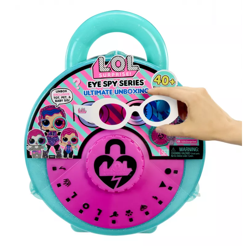 Mini Doll L.O.L. Surprise! Eye Spy Ultimate Unboxing Įvairiaspalvė