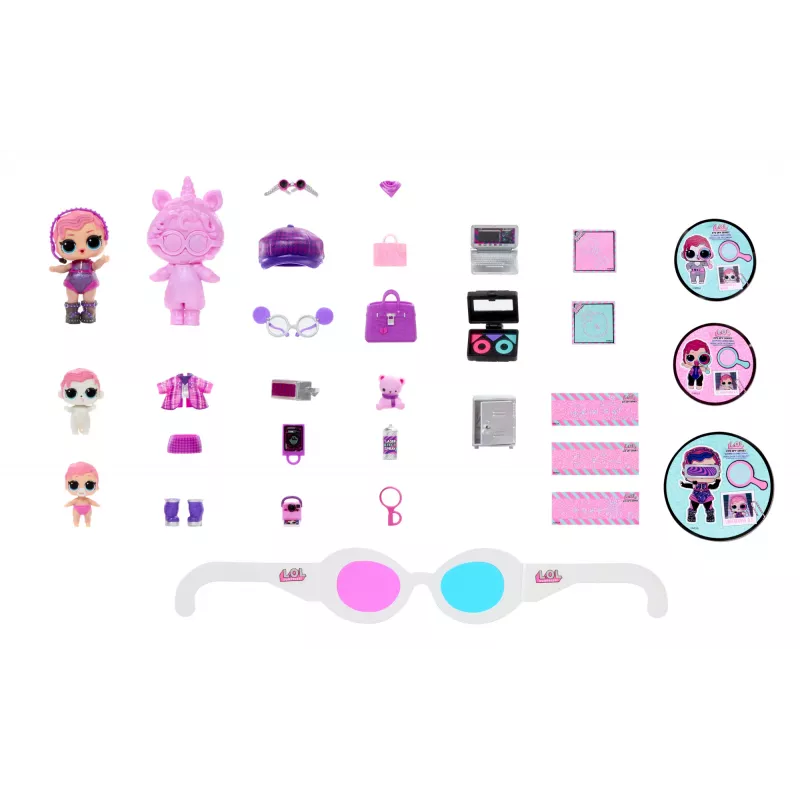 Mini Doll L.O.L. Surprise! Eye Spy Ultimate Unboxing Įvairiaspalvė