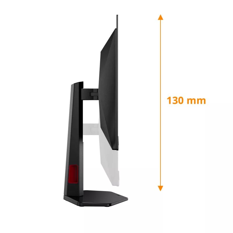 AOC G4 Q27G4SDR kompiuterio monitorius 67,3 cm (26,5 colio) 2560 x 1440 pikselių Quad HD QD-OLED juodas, raudonas