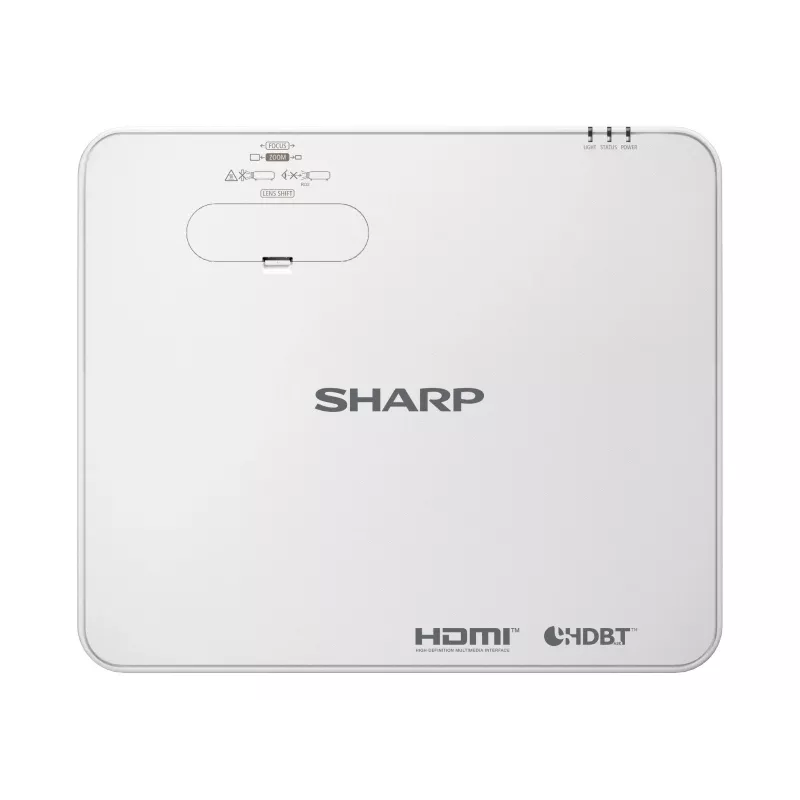 Sharp P621U standartinio nuotolio projektorius 6200 ANSI liumenų 3LCD WUXGA (1920x1200) Baltas