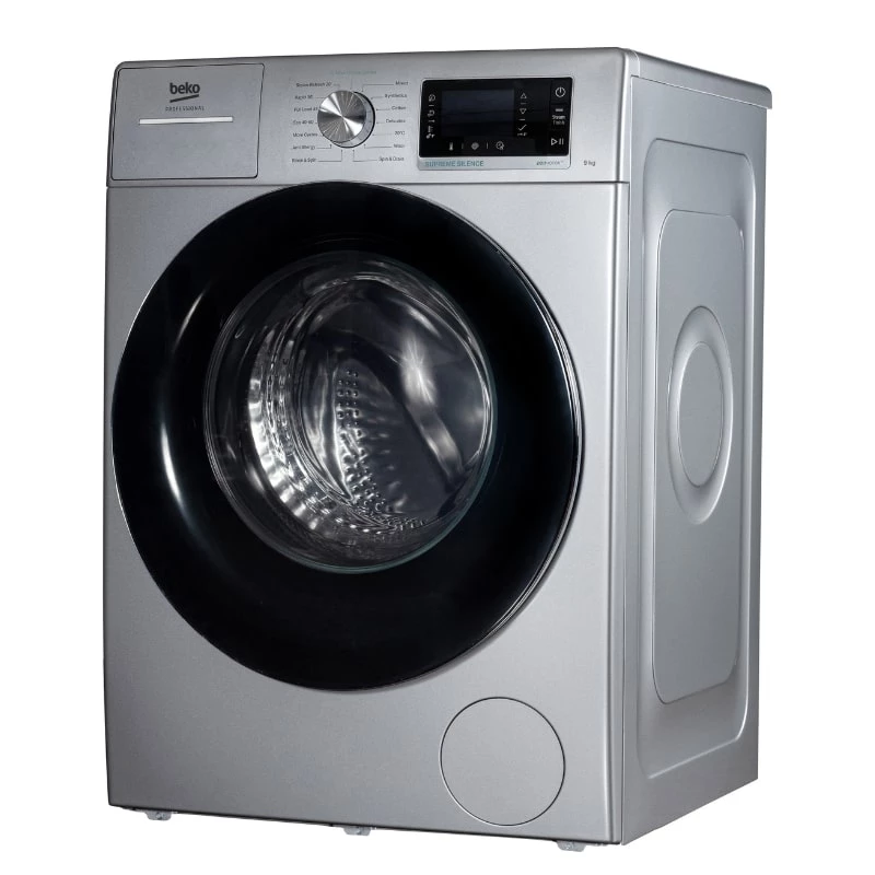 Priekinio pakrovimo skalbimo mašina BEKO AWB 912S/PRO BP — 9 kg, 1200 aps./min., nerūdijantis plienas