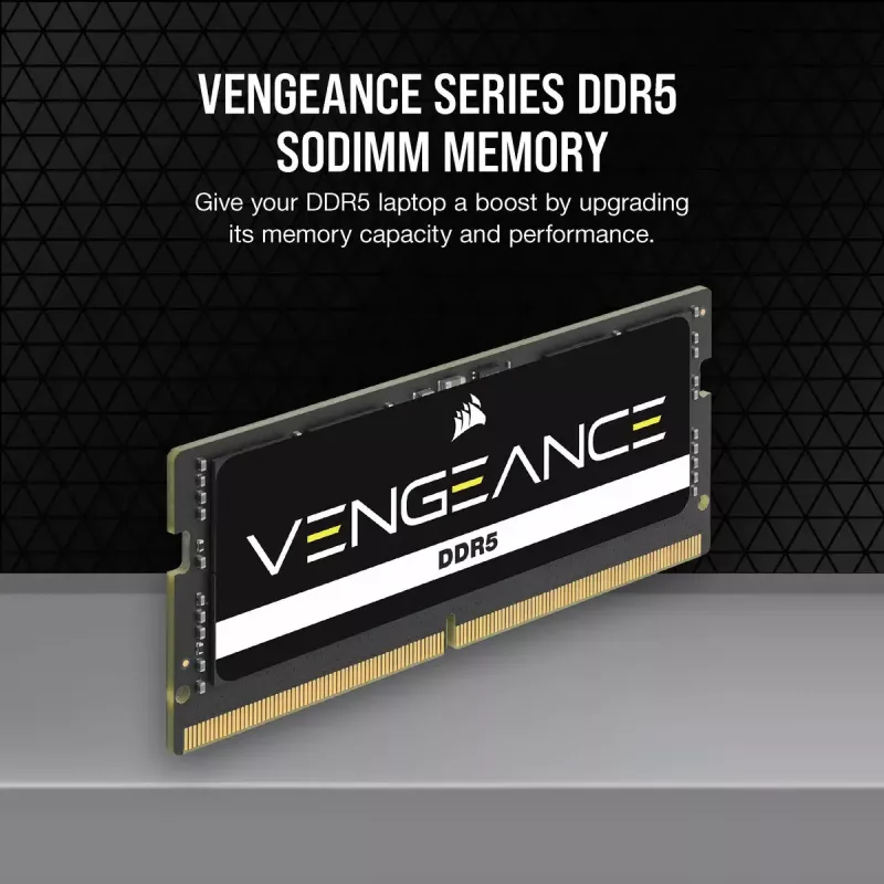 Nešiojamojo kompiuterio atmintis CORSAIR Vengeance DDR5 24 GB SO-DIMM 4800 MHz 262 kontaktų 1,1 V CL40