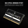 Nešiojamojo kompiuterio atmintis CORSAIR Vengeance DDR5 24 GB SO-DIMM 4800 MHz 262 kontaktų 1,1 V CL40