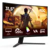 AOC G4 C32G42ZE kompiuterio monitorius 80 cm (31.5 colio) 1920 x 1080 pikselių Full HD LED juoda, raudona