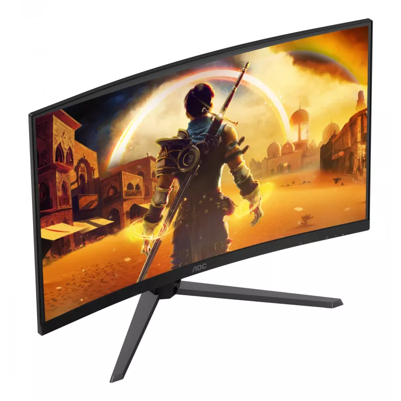 AOC G4 C32G42ZE kompiuterio monitorius 80 cm (31.5 colio) 1920 x 1080 pikselių Full HD LED juoda, raudona