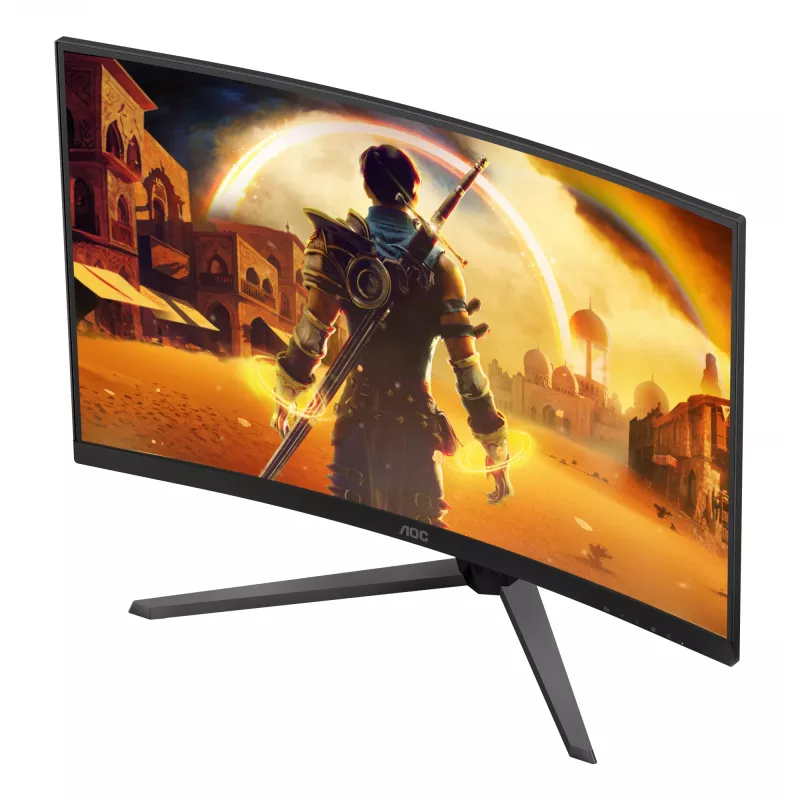 AOC G4 C32G42ZE kompiuterio monitorius 80 cm (31.5 colio) 1920 x 1080 pikselių Full HD LED juoda, raudona