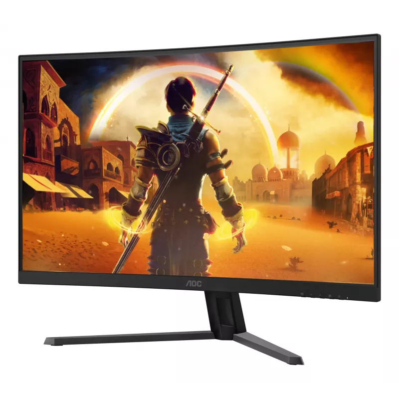 AOC G4 C32G42ZE kompiuterio monitorius 80 cm (31.5 colio) 1920 x 1080 pikselių Full HD LED juoda, raudona