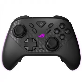 Žaidimų pultas ASUS ROG Raikiri II XBox WL — Bluetooth, RF, USB Type-C, PC/Xbox One/Series S/X, juoda, 2,5 m laidas, iki 50 val. baterijos veikimo laikas