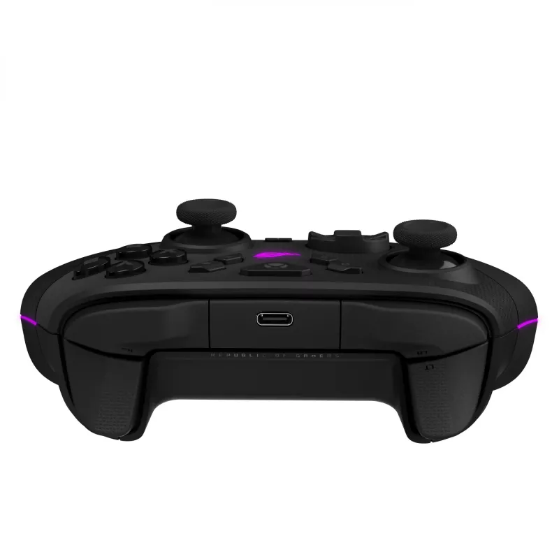 Žaidimų pultas ASUS ROG Raikiri II XBox WL — Bluetooth, RF, USB Type-C, PC/Xbox One/Series S/X, juoda, 2,5 m laidas, iki 50 val. baterijos veikimo laikas