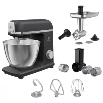 Electrolux E5KM1-6GBP virtuvinis kombainas 1200 W 5 L juoda, pilka