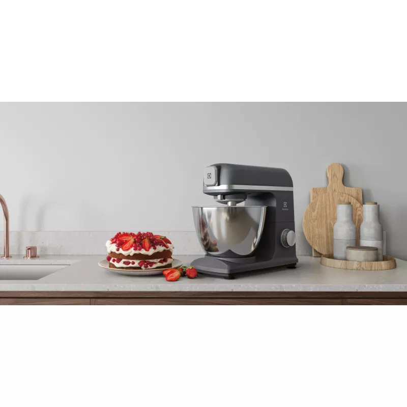 Electrolux E5KM1-6GBP virtuvinis kombainas 1200 W 5 L juoda, pilka