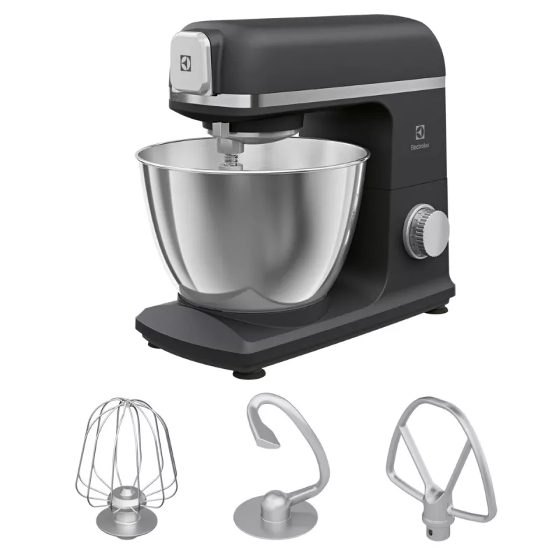 Electrolux E5KM1-6GBP virtuvinis kombainas 1200 W 5 L juoda, pilka