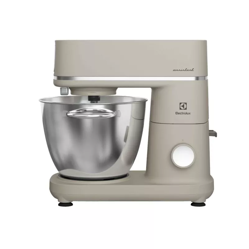 Stacionarus maišytuvas Electrolux E6KM1-4PPT — 1200 W, 6 L dubuo, satino plienas/perlas