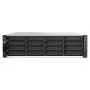QNAP ES1686dc R2 NAS Rack (3U) Intel® Xeon® D D-2142IT 48 GB DDR4 0 TB QNAP QES Juoda, Pilka