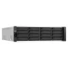 QNAP ES1686dc R2 NAS Rack (3U) Intel® Xeon® D D-2142IT 48 GB DDR4 0 TB QNAP QES Juoda, Pilka