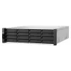 QNAP ES1686dc R2 NAS Rack (3U) Intel® Xeon® D D-2142IT 48 GB DDR4 0 TB QNAP QES Juoda, Pilka