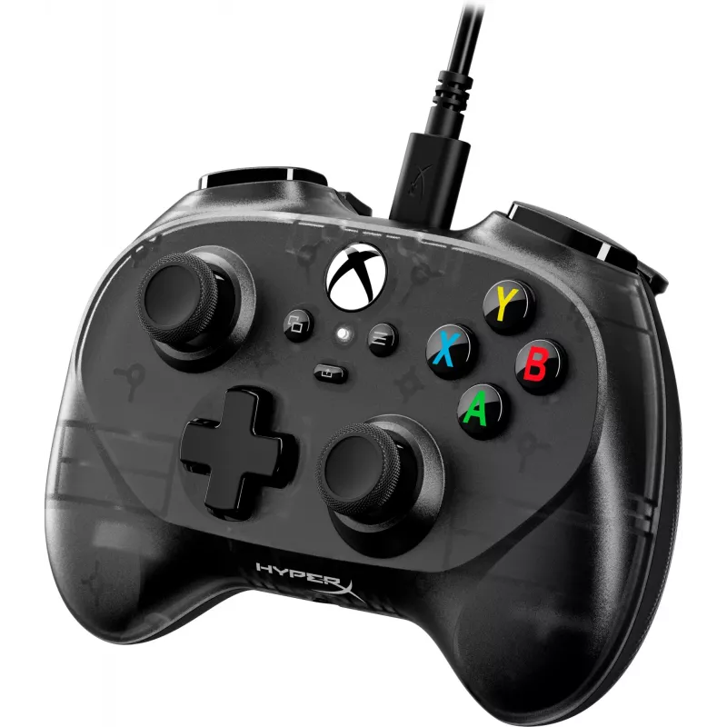 HyperX Clutch Tanto Mini WD žaidimų valdiklis, vairasvirtė, Xbox, Xbox One, laidinis, USB, juoda, 2,95 m