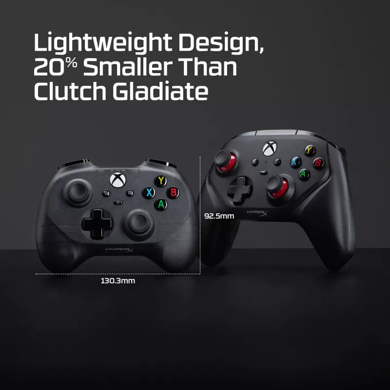 HyperX Clutch Tanto Mini WD žaidimų valdiklis, vairasvirtė, Xbox, Xbox One, laidinis, USB, juoda, 2,95 m