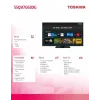 Toshiba TV 55QV7G63DG QLED 55 colių išmanusis televizorius su 55 colių ekranu