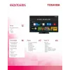 Toshiba 65 colių QLED televizorius 65QV7G63DG, 65 colių ekranas