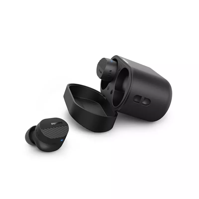 Philips 5000 serijos TAT5000BK/00 ausinės / ausinės su mikrofonu Belaidės Į ausis dedamos Bluetooth Juoda