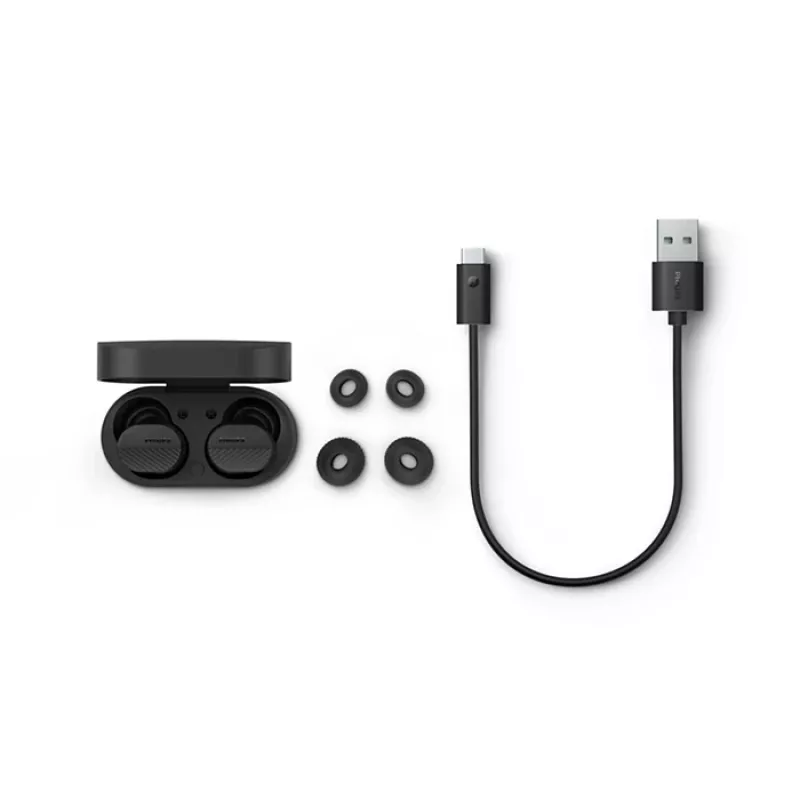 Philips 5000 serijos TAT5000BK/00 ausinės / ausinės su mikrofonu Belaidės Į ausis dedamos Bluetooth Juoda