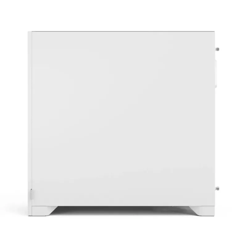 Fractal Design Pop 2 Air White TG RGB Midi Tower kompiuterio korpusas — ATX/Micro‑ATX/Mini‑ITX, grūdintas stiklas, 3x120 mm priekiniai ventiliatoriai