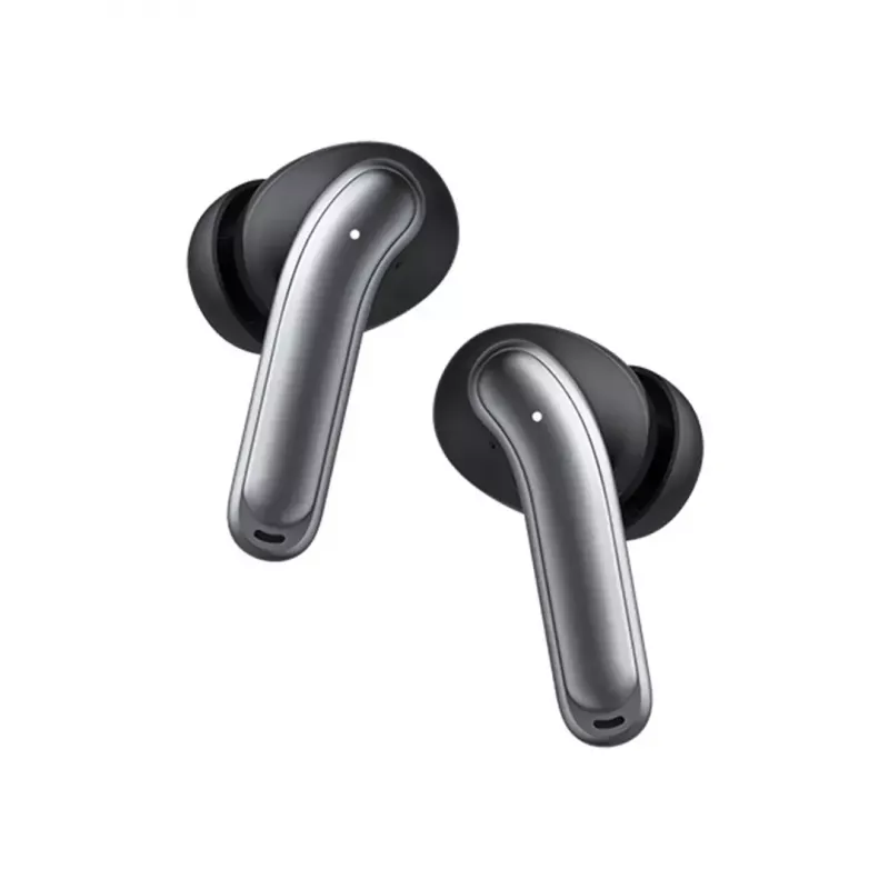Belaidės į ausis įdedamos ausinės Audiocore AC591 PRO — hibridinis ANC, ENC, 6 mikrofonai, USB‑C įkrovimas, iki 9 val. atkūrimo, Tuya suderinama, juoda
