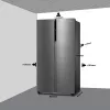 Midea MDRS619FIE46 šalimais pastatomas šaldytuvas 460 l
