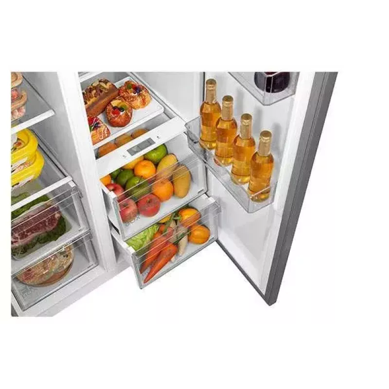 Midea MDRS619FIE46 šalimais pastatomas šaldytuvas 460 l