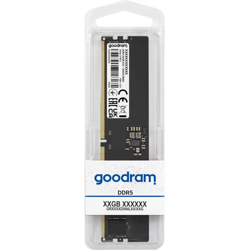 Goodram GR5600D564L46S/8G atminties modulis 8 GB 1 x 8 GB DDR5 288-pin DIMM